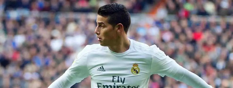 El vestuario del Madrid alucina con los palos que le caen a James en Colombia