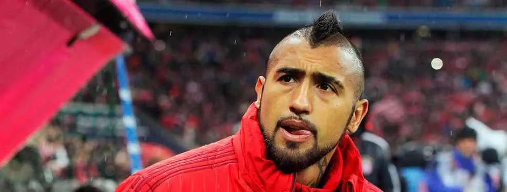 Los dos equipos de la Liga española que se rifarán a Arturo Vidal