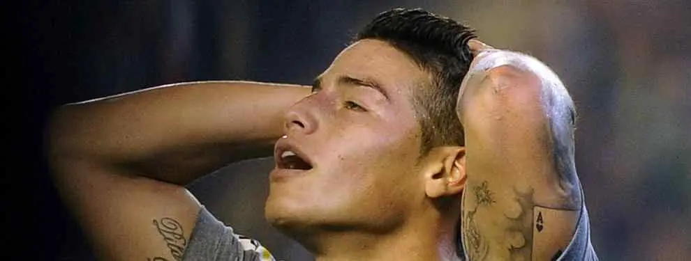 El Real Madrid abre un expediente interno a James Rodríguez