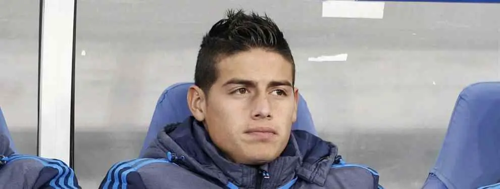 La llamada que desnuda a James Rodríguez en el Real Madrid