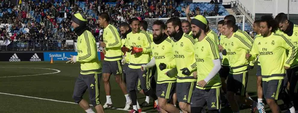 Otro jugador de la plantilla del Madrid con (posibles) problemas de sobrepeso