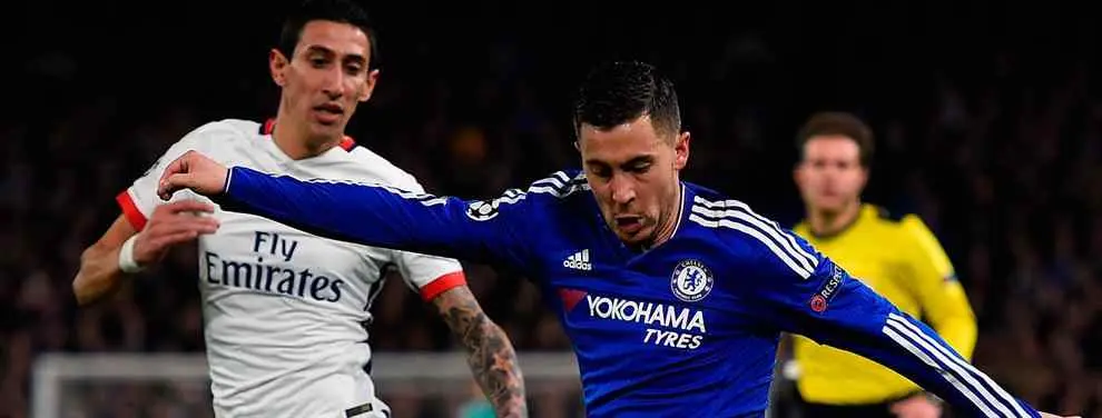 El Chelsea está más que nervioso con la sombra del Real Madrid sobre Hazard