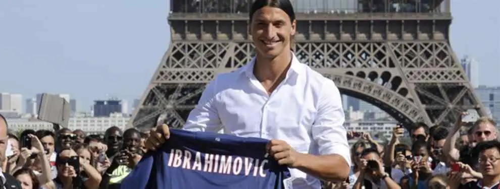 Ibrahimovic amarga la celebración de la Liga del PSG