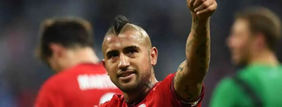 Arturo Vidal, clave en los planes de Antonio Conte para el Chelsea