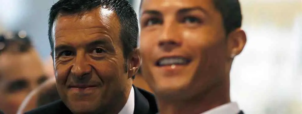 Cristiano Ronaldo carga de trabajo a Jorge Mendes en Madrid