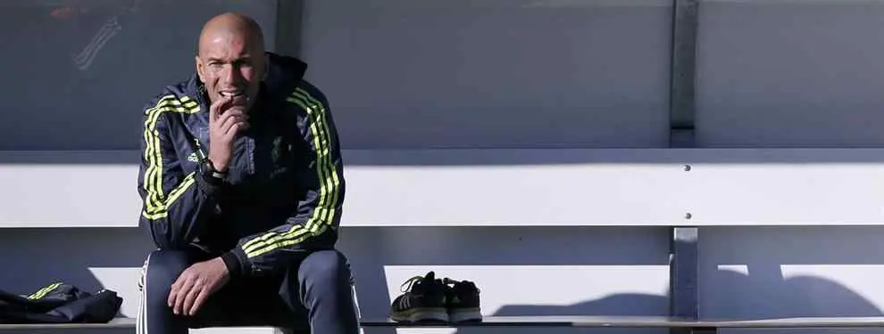 Zidane mete la lista negra del Real Madrid en la nevera