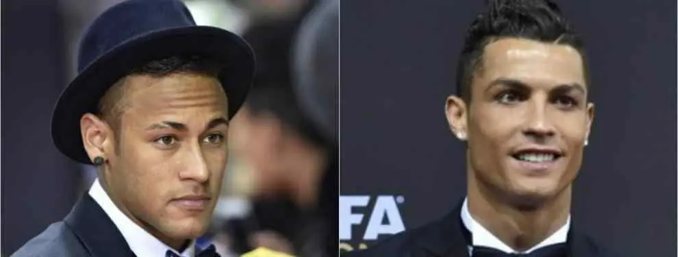 Lo que Cristiano Ronaldo le dijo a Neymar en la gala del Balón de Oro