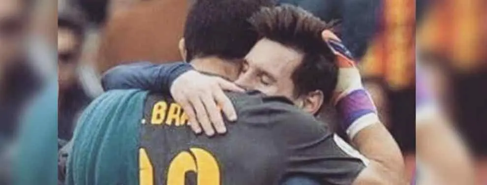 El intercambio de mensajes entre Messi y Bravo antes del Argentina-Chile