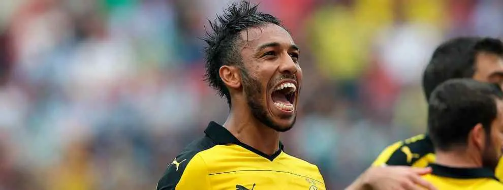 Aubameyang y el Real Madrid: Charlas secretas con un actor inesperado