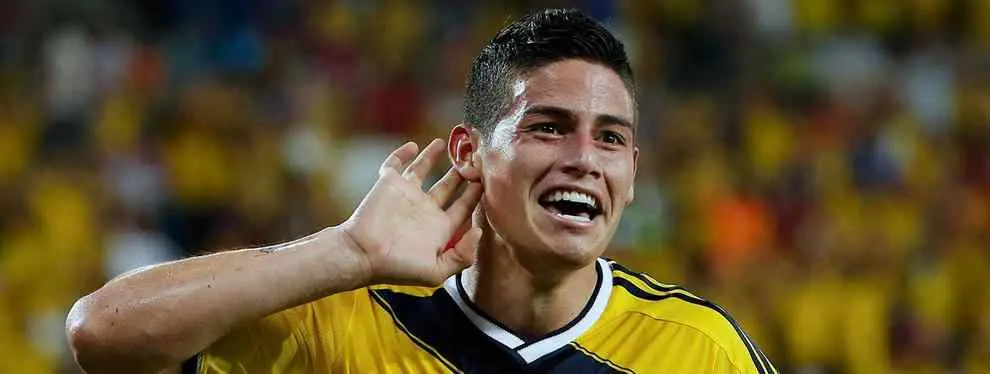 James se refugia en Colombia mientras cae su castillo de naipes en Madrid