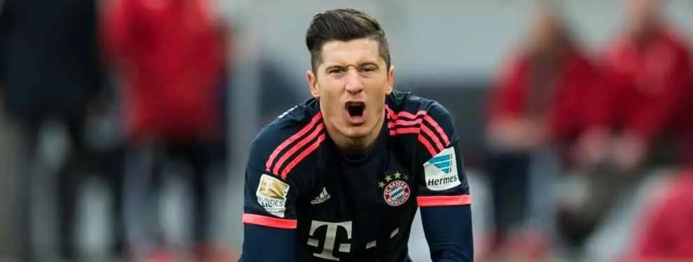 El Real Madrid descubre la tomadura de pelo Lewandowski