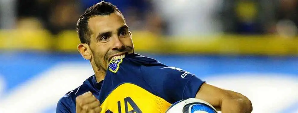 Carlos Tévez destapa sus contactos con el Real Madrid