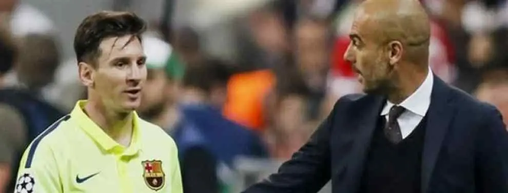 Messi no irá al Manchester City porque Guardiola no lo quiere en su equipo