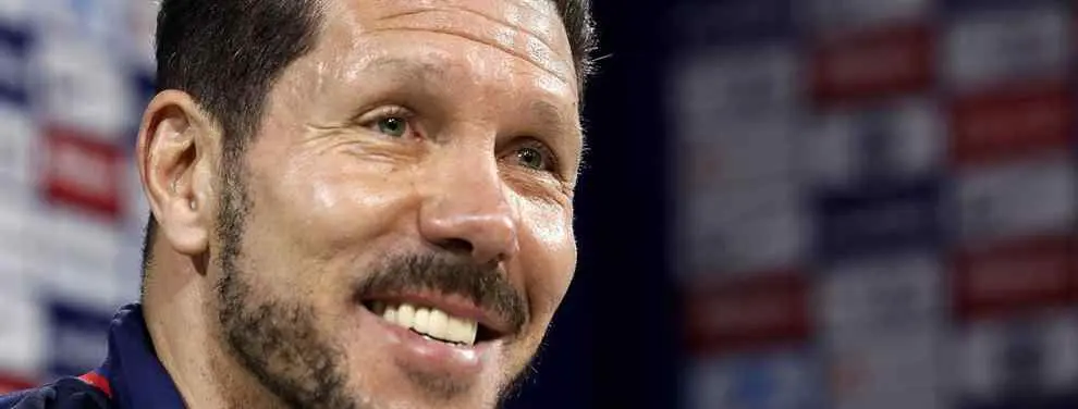 Simeone ata al primero de los cinco ‘galácticos’ para el Atlético