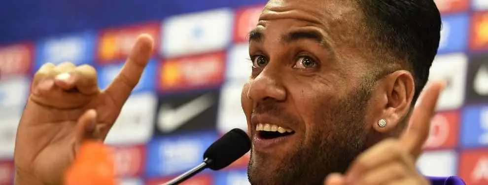 La vacilada final de Dani Alves al Real Madrid