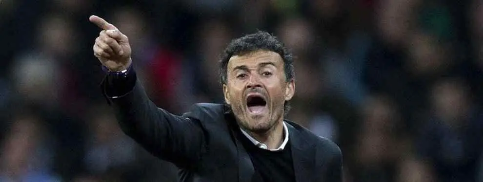 Los gritos de Luis Enrique retumbaron en el Camp Nou en el descanso