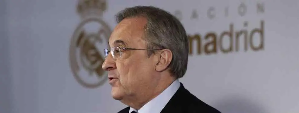 Florentino Pérez hace llegar un mensaje (alto y claro) a Hazard