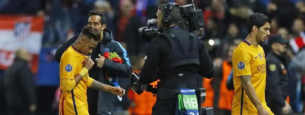 Las únicas lágrimas en el vestuario del Barça no fueron de un jugador