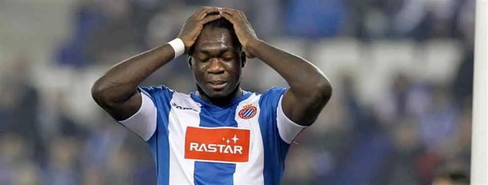 Fin de semana negro para el Espanyol: Caicedo, en el punto de mira