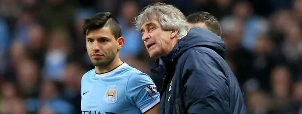 Así ve Pellegrini al Kun Agüero respecto a Messi y Cristiano Ronaldo