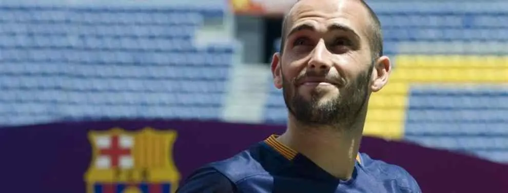 La capacidad de Luis Enrique para fichar queda en entredicho con Aleix Vidal