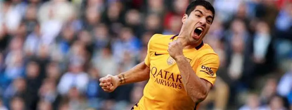 Luis Suárez se lanza a por Cristiano Ronaldo en la Bota de Oro