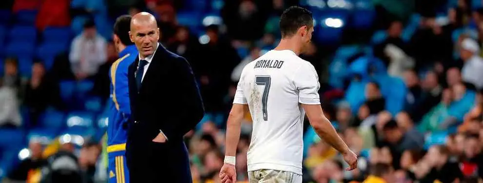 El papelón que la baja (oficial) de Cristiano le deja a Zidane para el Rayo
