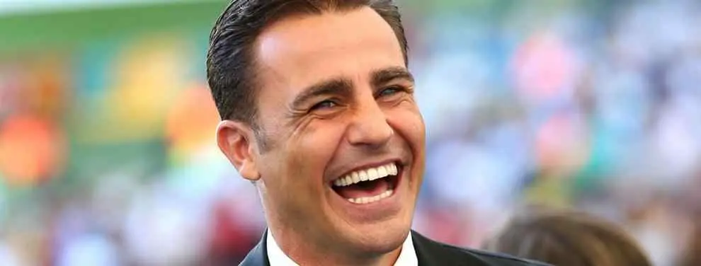 Cannavaro aprende los secretos de uno de los técnicos españoles de moda
