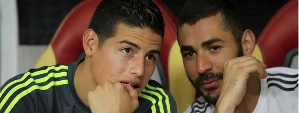 Los muertos en el armario de James Rodríguez en el Real Madrid