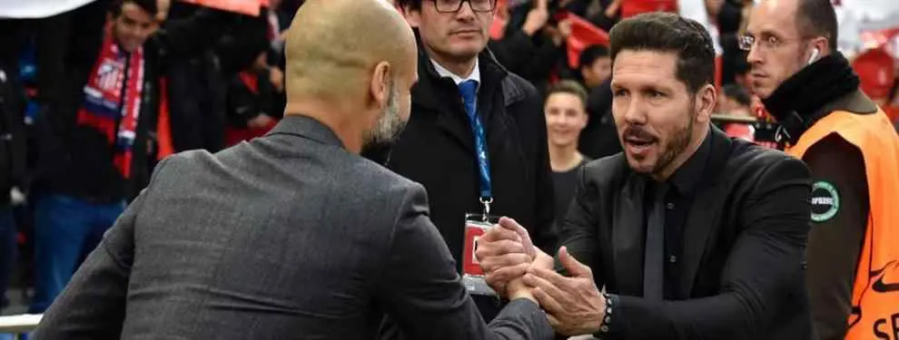 Pep Guardiola se engancha con el Cholo Simeone