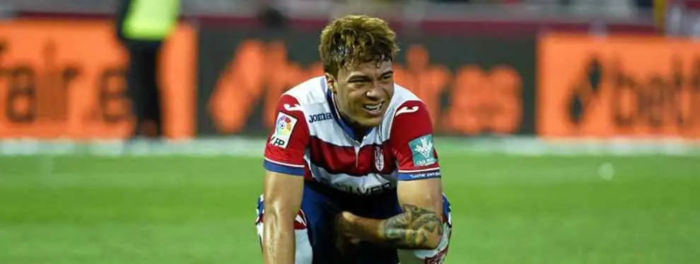 Peñaranda ya no es héroe: El venezolano, blanco fácil de un Granada en llamas