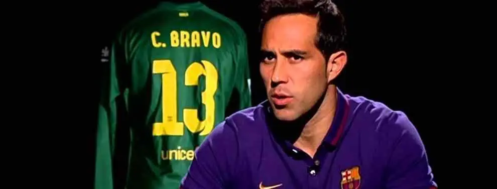 Claudio Bravo descubre quiénes son sus mejores amigos en el Barça