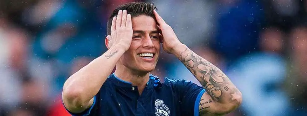 James Rodríguez está muerto: el comentario que va de boca en boca en el Madrid
