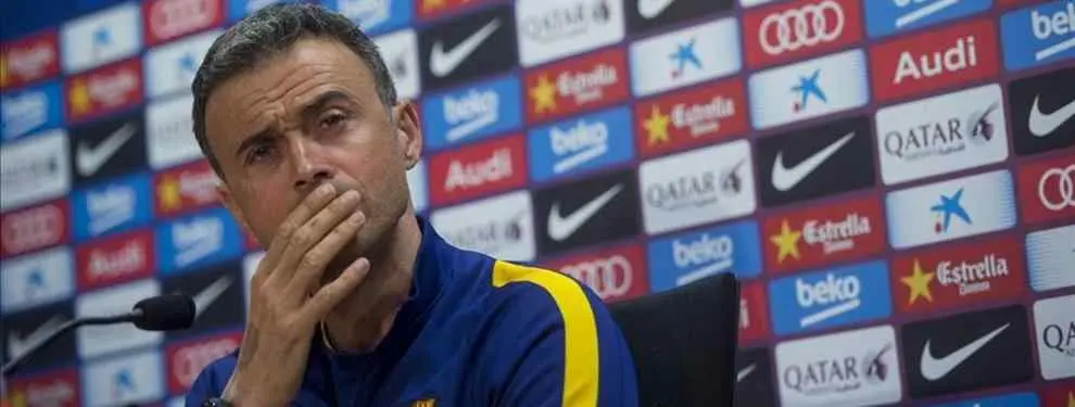 Luis Enrique no seguirá si el Barça acaba el año en blanco