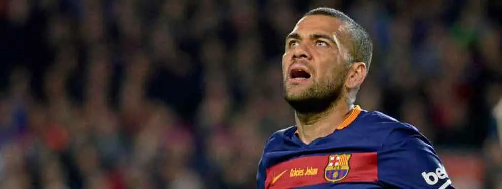 La lista de laterales para relevar a Dani Alves en el Barça