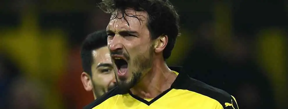 El Borussia Dortmund y Mats Hummels entran en combustión