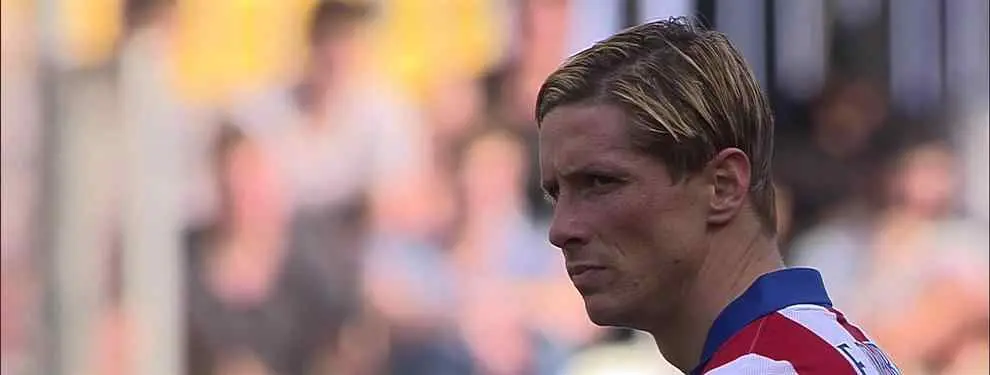 Fernando Torres lleva un enfado monumental con el Atlético