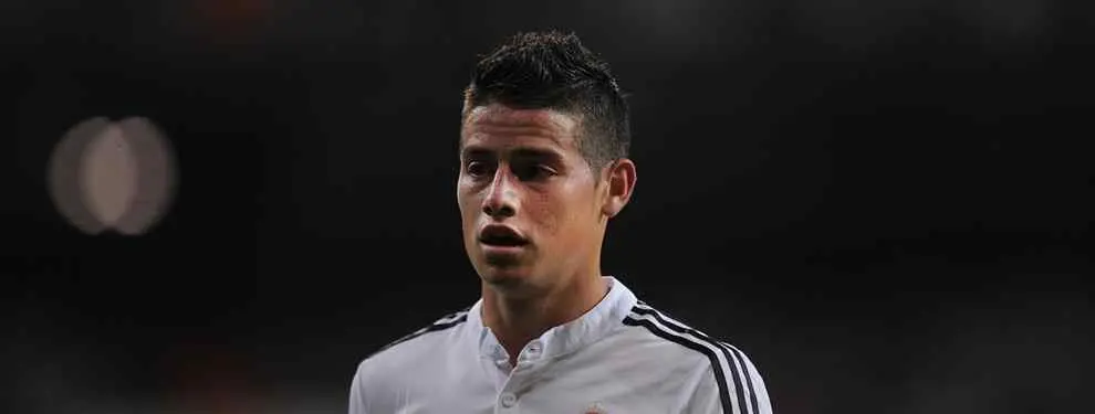 La estrategia de James Rodríguez para dejar mal al Real Madrid