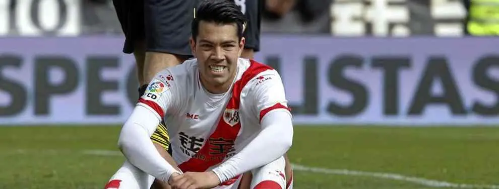 El peor día de Miku en España: Suplencia, gol estéril y señalado en Vallecas