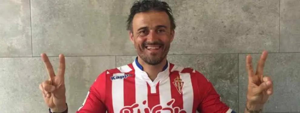 Luis Enrique estuvo más pendiente del Sporting que de la rúa del Barça
