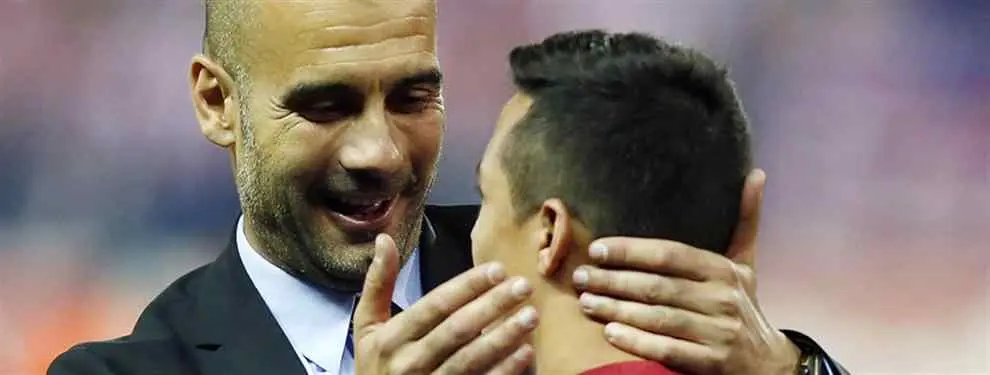 Alexis Sánchez está entre los primeros fichajes de Pep Guardiola para el City