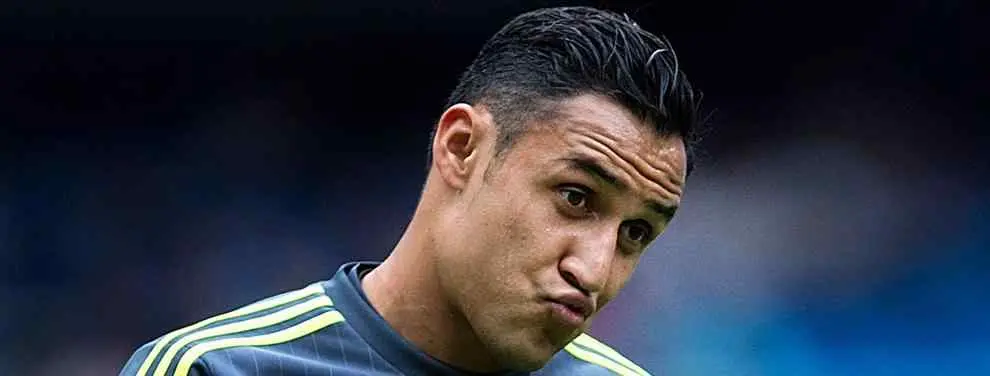 Keylor Navas pasa al ataque en el Real Madrid