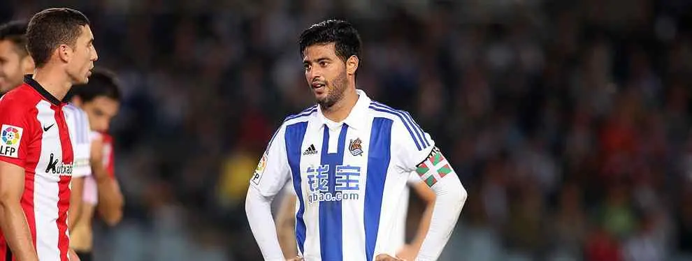 Vela se exhibe con la Real en EEUU... donde querría quedarse para no volver