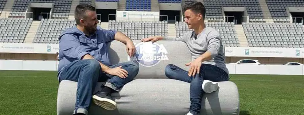 El Málaga prepara una 'cama de oro' para agasajar a Juanpi Añor