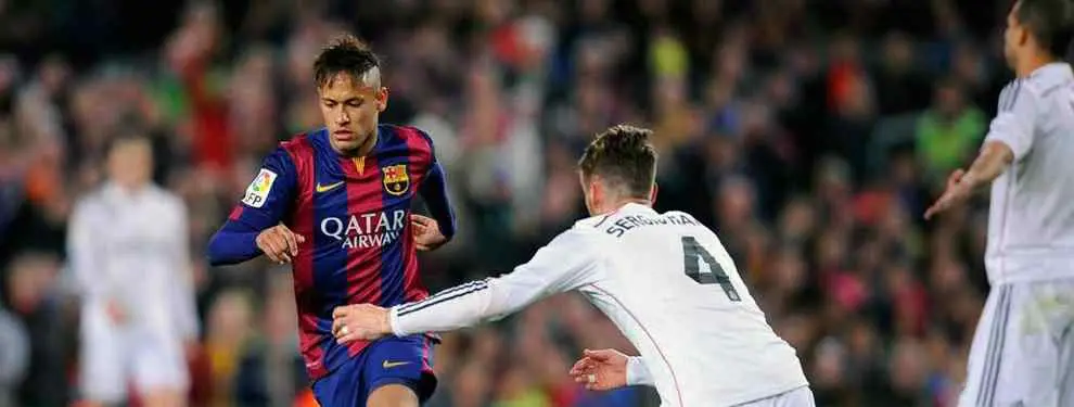 La intrahistoria: Neymar se está marcando un Sergio Ramos con el Barça