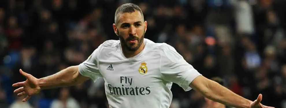 Lío con Benzema por colgar una foto con el escudo de Manchester