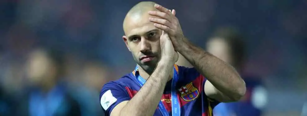 El Barcelona se carga a Mascherano