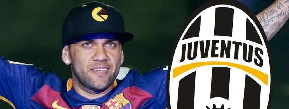 La firma de Dani Alves por la Juventus es cuestión de días