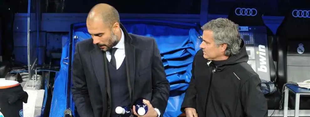 La primera gran enganchada de Pep Guardiola con Mourinho en Manchester