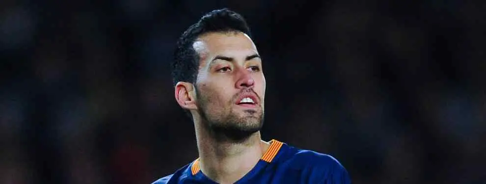 Sergio Busquets se hace de oro con los miedos del Barça